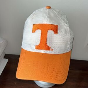 The Game White Orange BIG T Tennessee Volunteers golf baseball sloop cap Vols